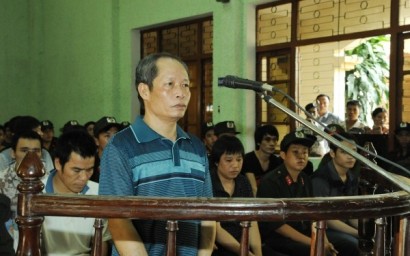Bị cáo Trần Xuân Thanh tại phiên tòa.